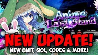 [CODE] New ALS QOL Update! ALL GODLYS BUFFED, New YOSHINO Unit, and More! | Anime Last Stand