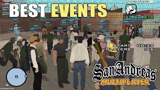 Most Popular Events in GTA San Andreas Multiplayer - Best Events with Tons of Players in SAMP!