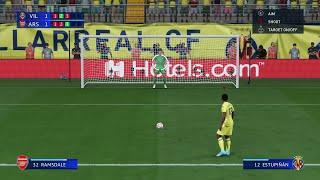 FIFA 22 Penalty Shootout | Villarreal vs Arsenal | Xbox series X