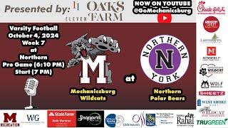 Varsity Football at Northern - Presented by 11 Oaks Farms in Newville - (October 4, 2024)