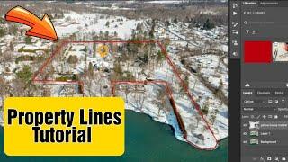 Adding Property Lines to Drone Photos: Step-by-Step Tutorial