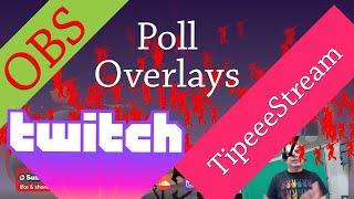 How to create Twitch Poll Overlays using TipeeeStream