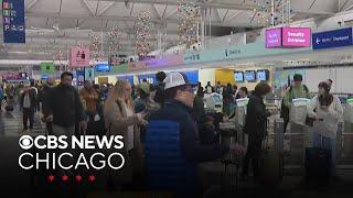 Chicago's O'Hare Airport expecting 11% surge in traffic over Thanksgiving this year