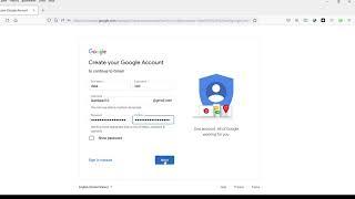 How to create a new gmail account .