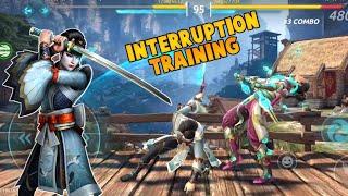 Kibo Practice (Interruption training) || shadow fight 4: arena