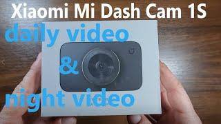 Xiaomi Mi Dash Cam 1S - video and unboxing