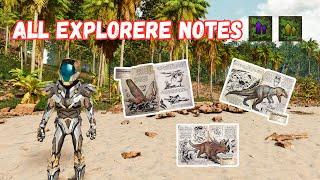 ASA - The Island ALL EXPLORER NOTES (ARK: Survival Ascended) 4K