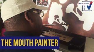 Brenton Swartz: the quadriplegic mouth-painter