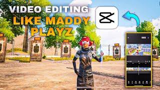 Video Editing Like Viral Youtuber Maddy Playz ️️