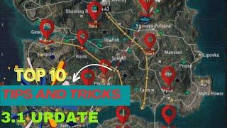 Top 10 Tips And Tricks In 3.1 Update BGMI/PUBG  #bgmi #bgmitipsandtricks #pubgmobile #viralbgmi