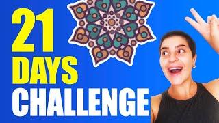 Create your own 21 days challenge on this app: 21 Days