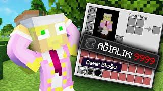 Minecraft ama Envanterde AĞIRLIK SINIRI var!