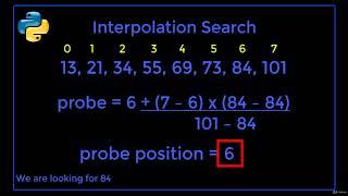 6. Interpolation search