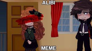 ALIBI MEME/TREND || FT. William and Mrs. Afton || Gacha Club || FNAF