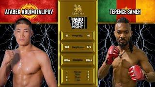 HKFN VIII Terrence Sameh hard as stone african VS Atabek Abdimitalipov one to watch coming up