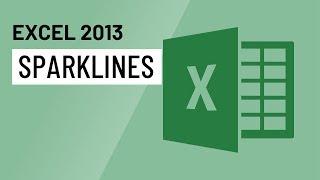 Excel 2013: Sparklines