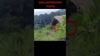 tertangkap kamera !!! suku mante asal aceh,berlari di pedalaman hutan#shorts