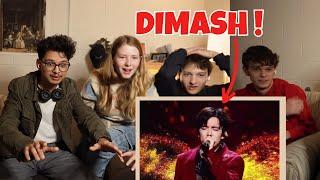 College friends react to Dimash - SOS | 2021
