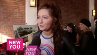 Emma Kenney at GBK’s Golden Globes Nominees and Presenters Lounge