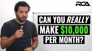 Can You REALLY Make $10k Per Month Doing This? | High Ticket Remote Closing Salary Breakdown