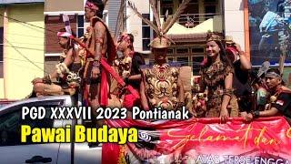 Pawai Budaya Gawai Dayak XXXVII 2023 Pontianak