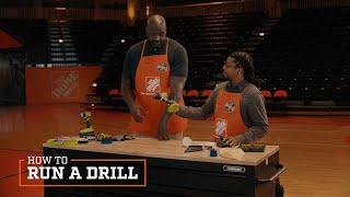 How to Run a Drill – Tips from the Tool @SHAQ | The Home Depot