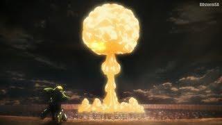 Превращение Бертольда в Колосального Титана, Ядерный Взрыв [Attack on Titan 3 Part 2]