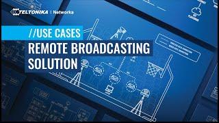 Remote Broadcasting Solution Empowered by Hikvision and Teltonika Networks