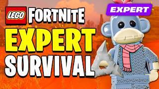 THIS is How to Survive in Expert Mode for LEGO Fortnite