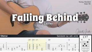 Falling Behind - Laufey | Fingerstyle Guitar | TAB + Chords + Lyrics