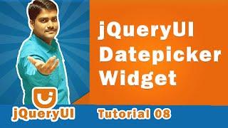 jQuery UI Datepicker Tutorial | Datepicker Widget in jQuery UI - jQuery UI Tutorial 08
