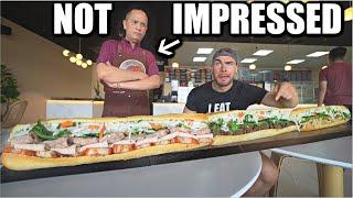 BOSS’S WIFE SAID I'D FAIL THEIR UNDEFEATED SANDWICH CHALLENGE | Joel Hansen