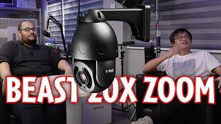Zxtech 4K PTZ IP Camera with 20x Zoom Footage Comparison