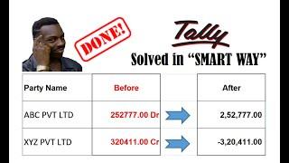 Tally Dr/Cr Problem on Exported Excel Solved  (Hindi)