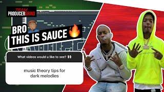How To Use Basic Music Theory To Make Dark Melodies For 808 Mafia and Southside | Fl Studio Tutorial