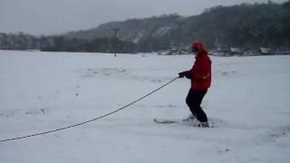 Car skiing