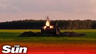 Russian air defence system takes out Ukrainian drone