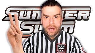 I Referee'd WWE SummerSlam & This Happened!