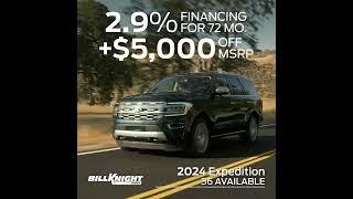 SUV Season at Bill Knight Ford