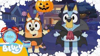 Bluey Halloween 2 Minute Toothbrush timer with Music Happy Heelerween Song