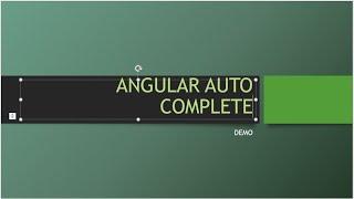 Angular autocomplete (ng-autocomplete)