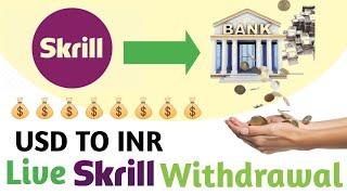 How to Withdraw Money from Skrill to Bank Account within 10 min | skrill withdrawal fees