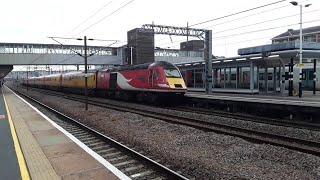 Trains at: Peterborough, ECML, 16/05/22