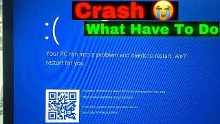 Your PC ran into a Problem and needs to restart Windows 10|How To Fix Your PC Rab into a problem