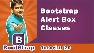 Bootstrap Alert Box Classes | Bootstrap Alert Boxes - Bootstrap Tutorial 20