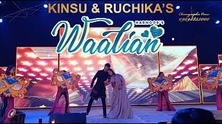 Kinshu & Ruchika Performing On Waalian By Harnoor's Indian Wedding Dance