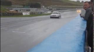 Audi A4 BTCC Pure Sound - Keith Butcher @ Knockhill from pit wall!