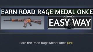 HOW TO EARN ROAD RAGE MEDAL ONCE TAKE THE WHEEL CALL OF DUTY MOBILE COD MOBILE CODM