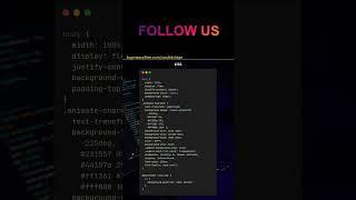 Linear Wipe Text Gradient Animation with html and css #css #coding