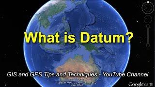 A Simple Explanation of Datum